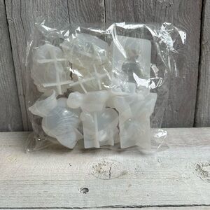 7PCS/Set 3D Animal Resin Molds Epoxy Resin Silicone Molds- Super Cute And Fun!